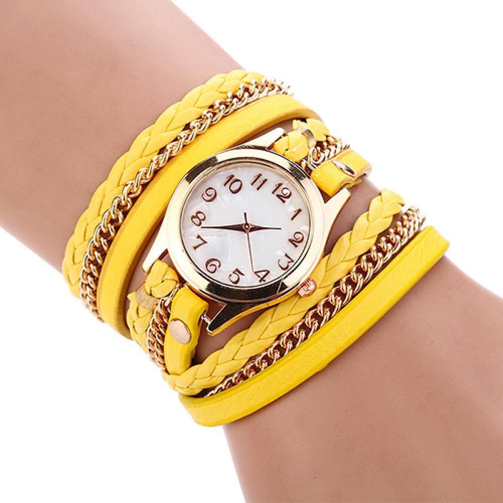 Jewelry Watches Vintage - Quartz Wristwatch for Women Vintage Multilayer