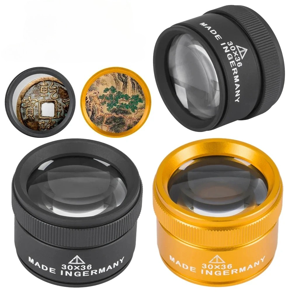 Used Jewelry Watches - A magnifying glass used for identifying