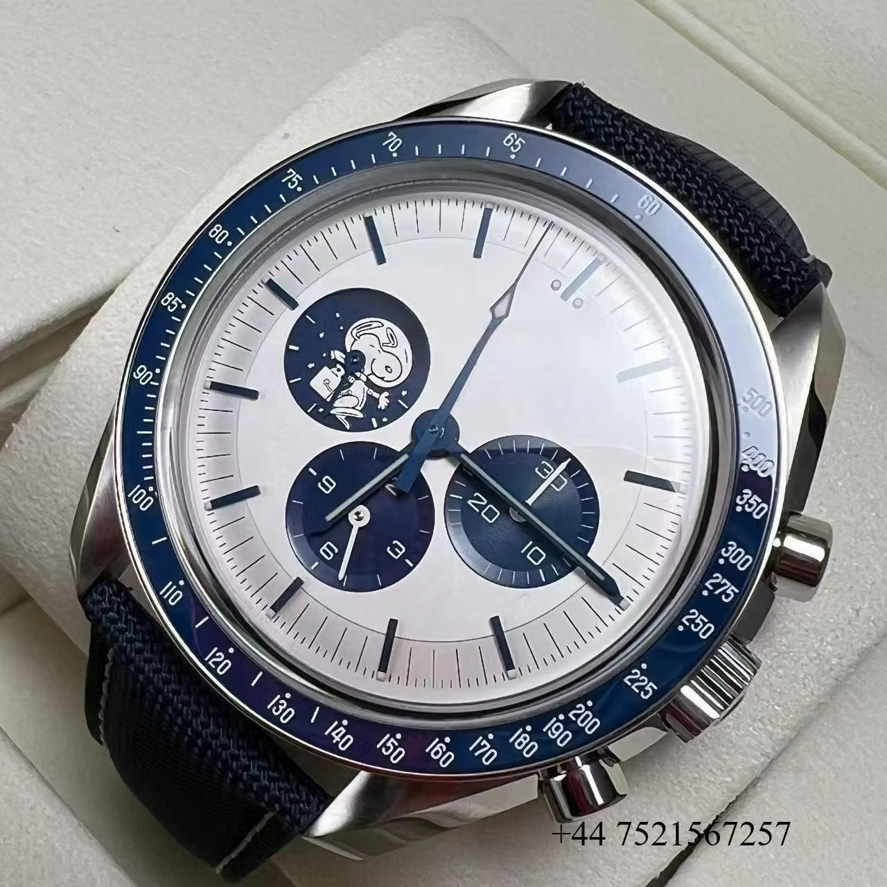 Jewelry For Watches - Fashion Men Watch Blue Dial Sapphire