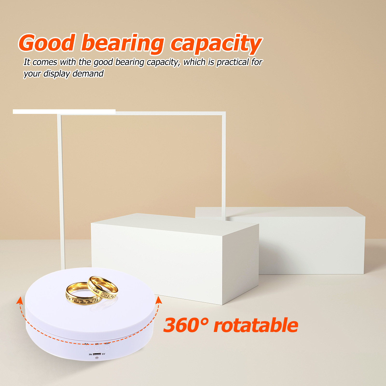 1 Set Rotating Display Stand J - огляд і ціна Jewelry And Watches Exhibition