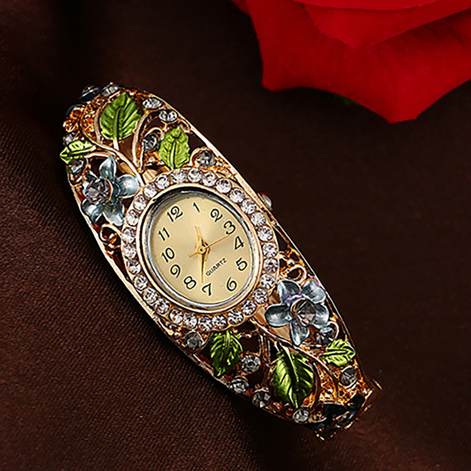 Hot Sales Women\'s Flower Butt - огляд і ціна Jewelry Watches Women