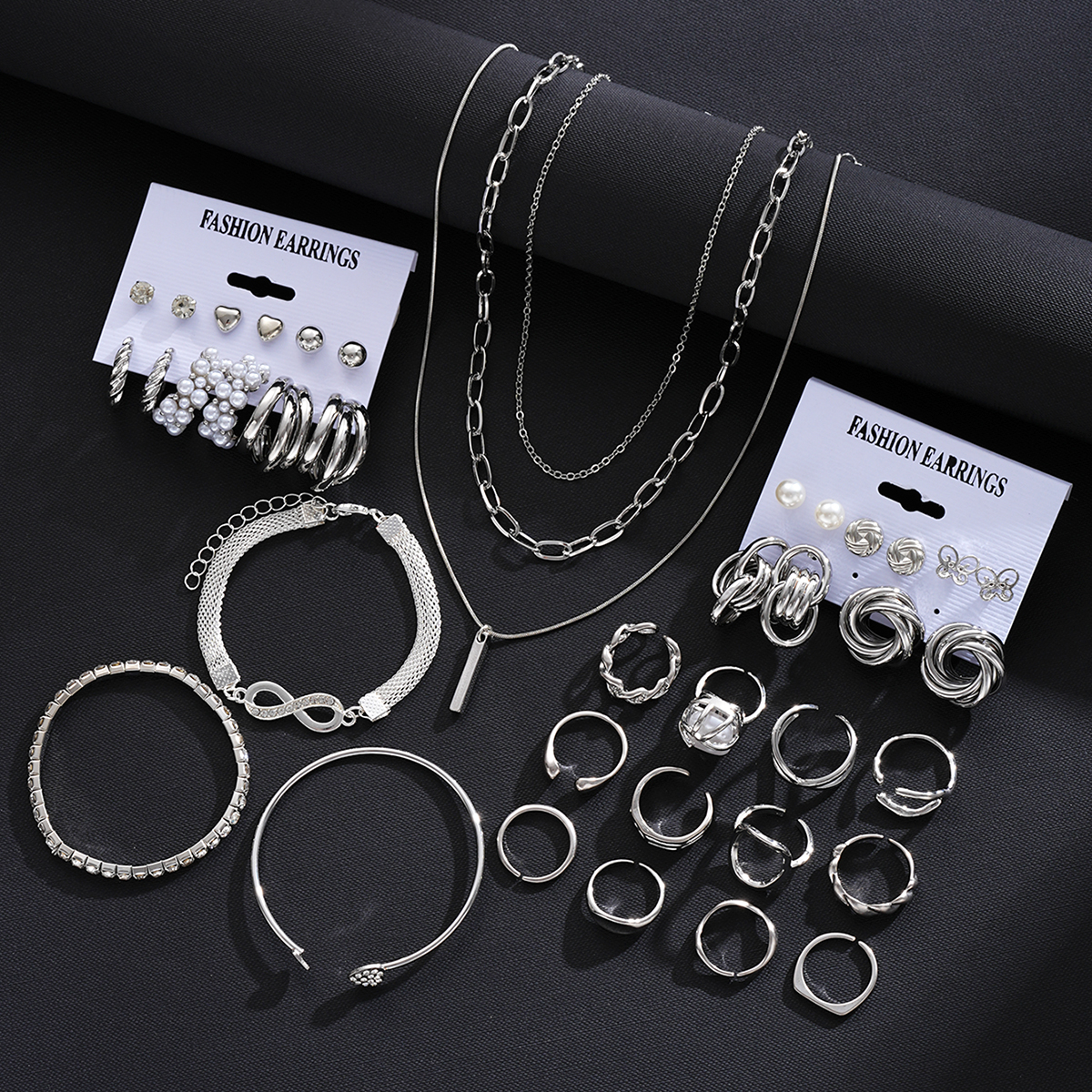 30Pcs Minimalist Stackable Jew - огляд і ціна Minimalist Ring Stackable