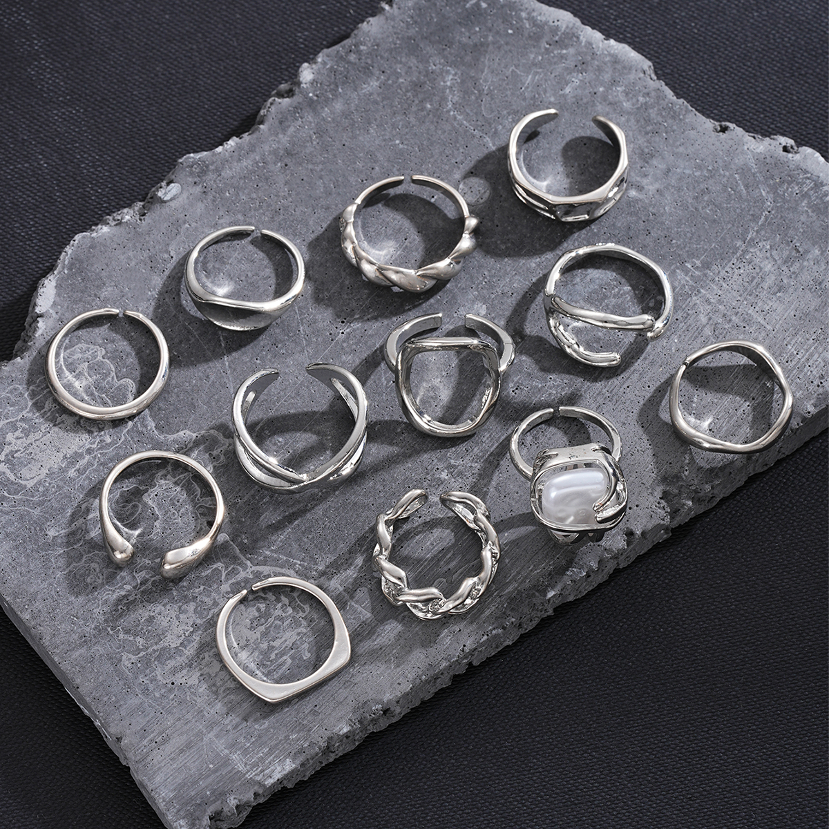 30Pcs Minimalist Stackable Jew - огляд і ціна Minimalist Ring Stackable