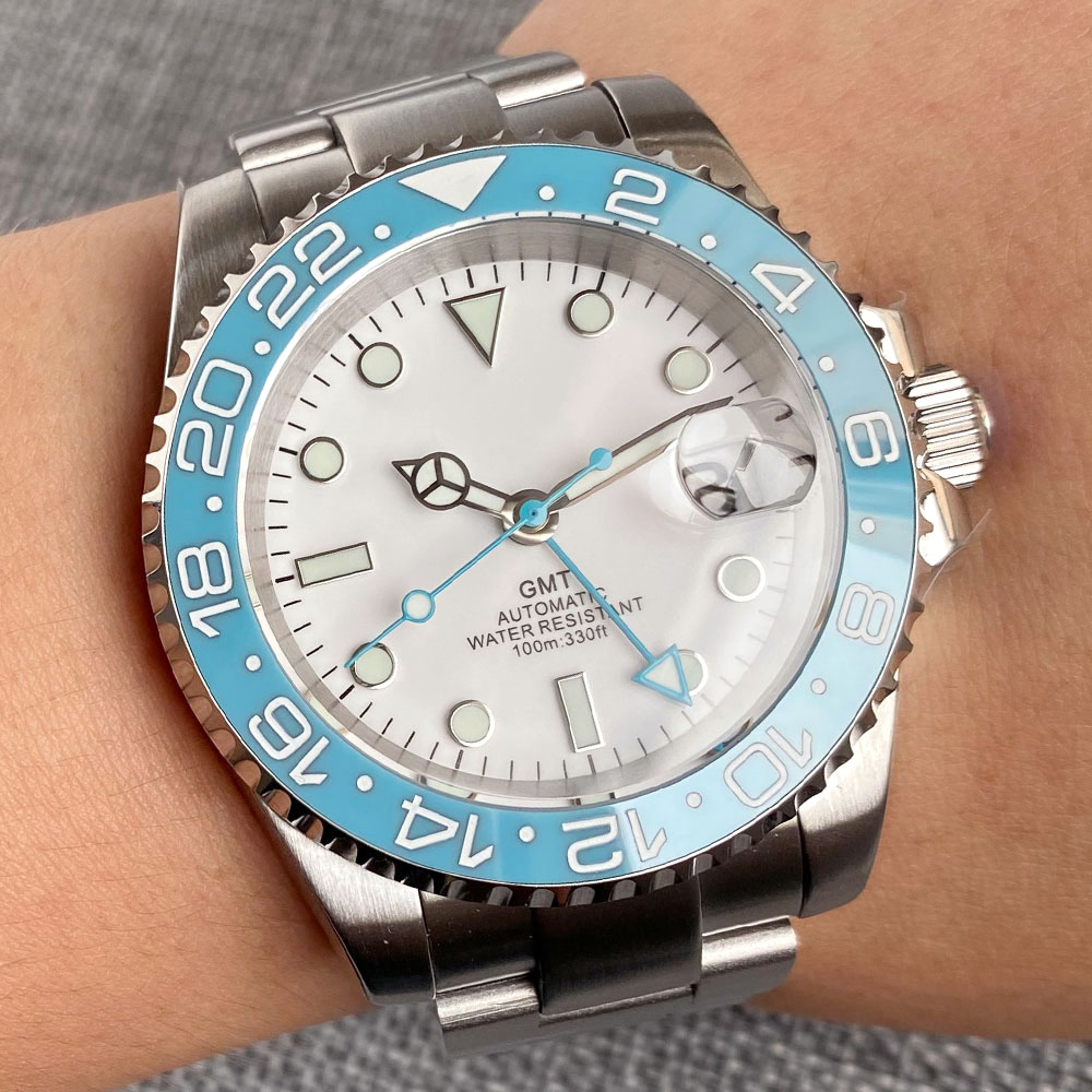 Customized 40mm Ice Blue Dial  - огляд і ціна Jewelry For Watches