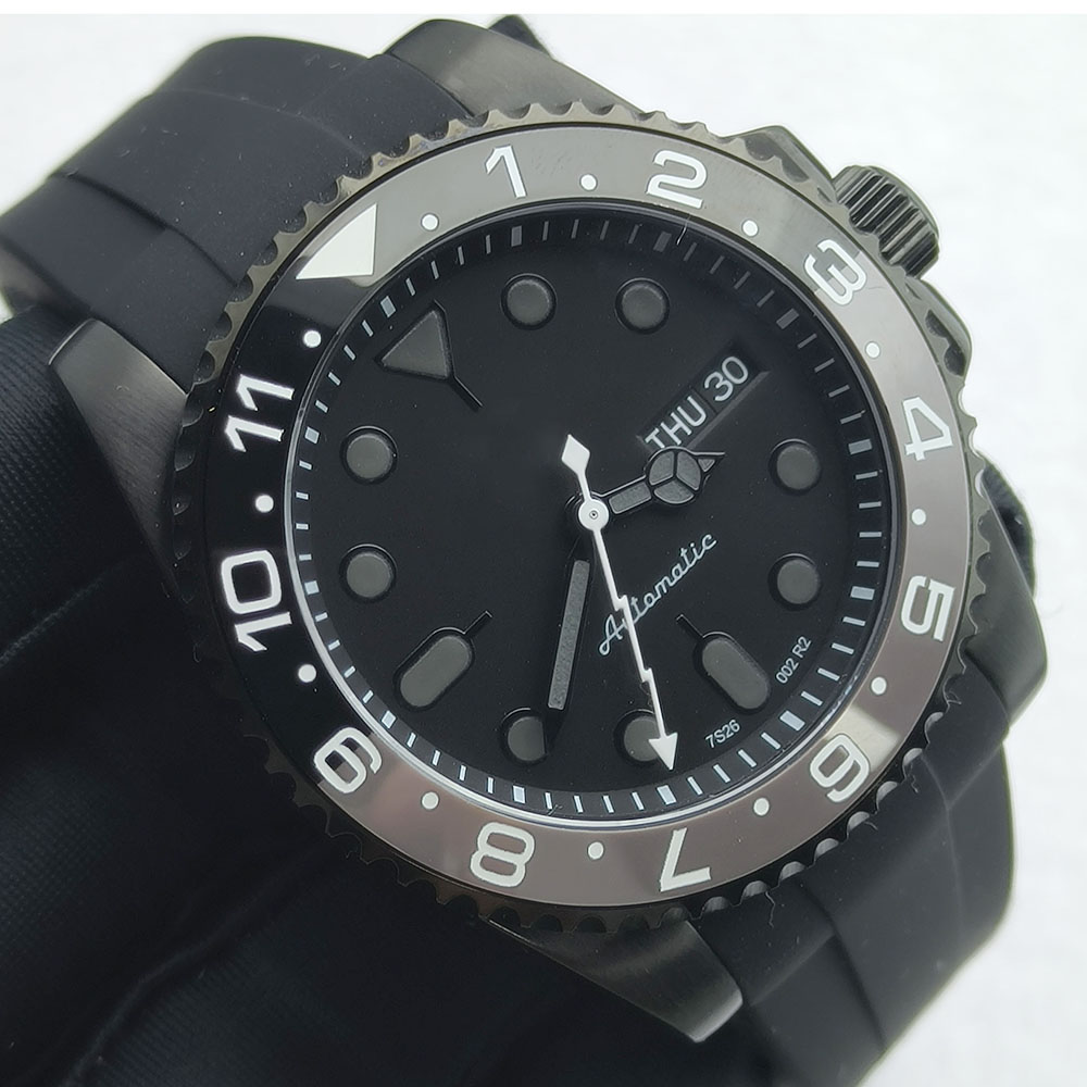 40MM NH36 Watch Black Men's St - огляд і ціна Jewelry For Watches