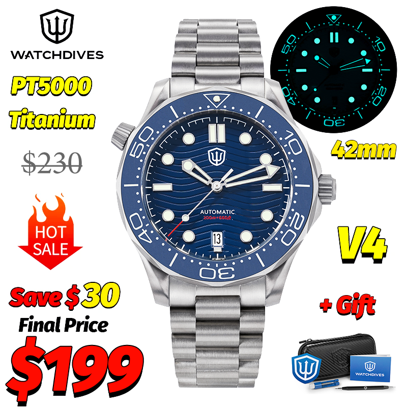 Watchdives WD007 V4 007 NTTD M - огляд і ціна Jewelry For Watches