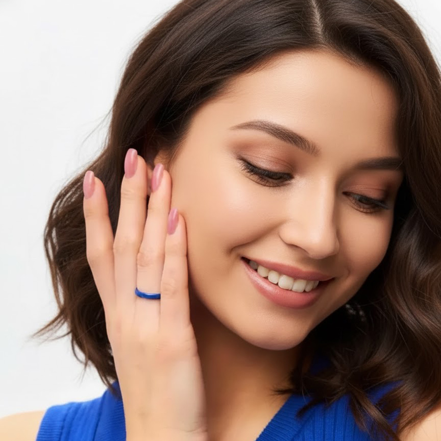 3mm Ceramic Wedding Band for W - огляд і ціна Minimalist Ring Stackable