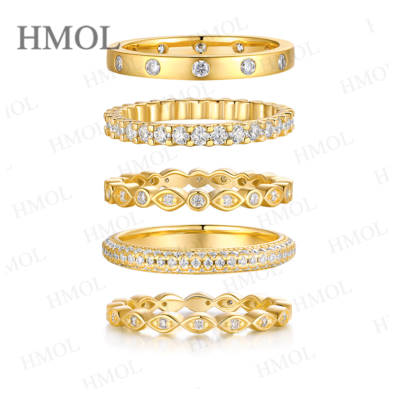 Moissanite Ring Set Come With  - огляд і ціна Minimalist Ring Stackable