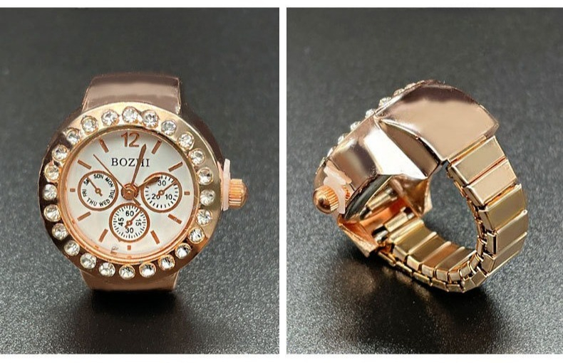 Creative Vintage Rhinestone Ri - огляд і ціна Jewelry Watches Vintage