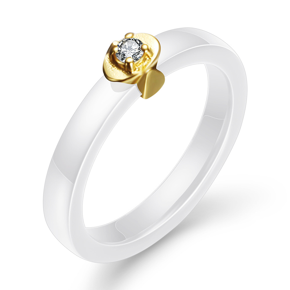 Women's Hypoallergenic Ceramic - огляд і ціна Minimalist Ring Stackable