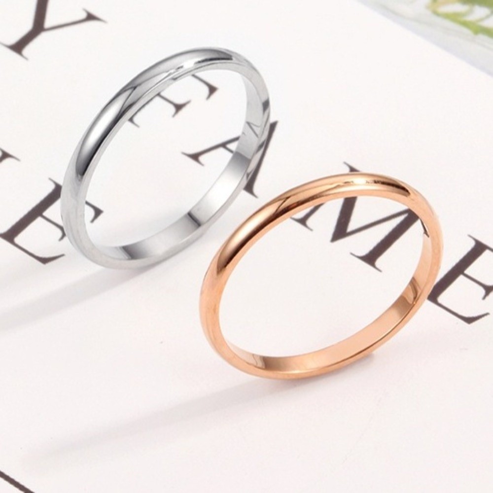 Durable Stackable Plain Band R - огляд і ціна Minimalist Ring Stackable