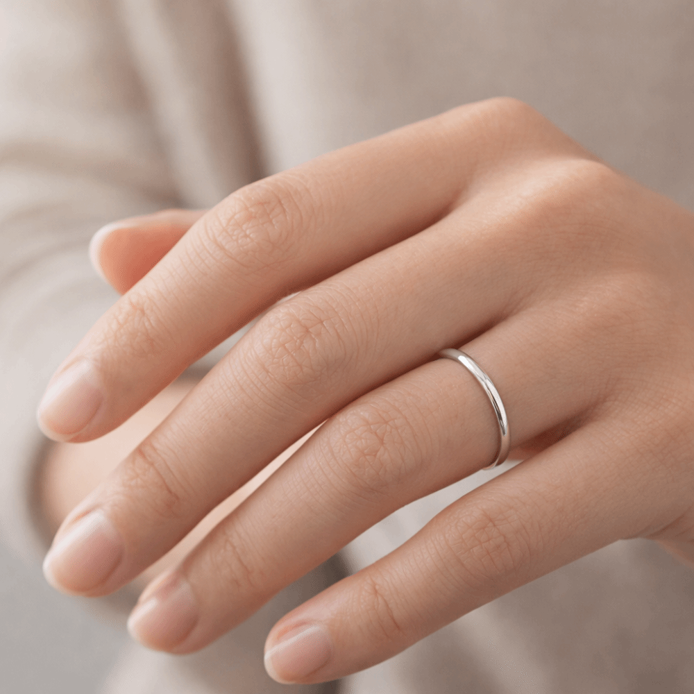 Durable Stackable Plain Band R - огляд і ціна Minimalist Ring Stackable