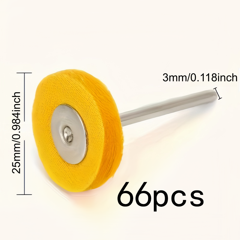 66Pcs 3mm Yellow Polishing Clo - огляд і ціна Jewelry For Watches
