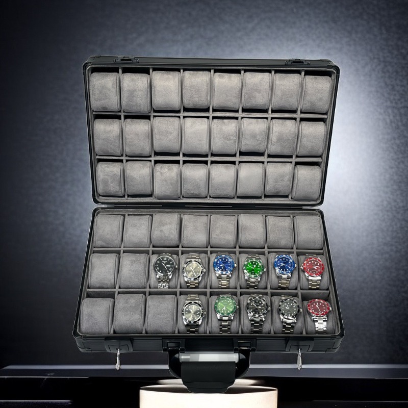 Aluminum Green Watch Box Mens  - огляд і ціна Jewelry Rolex Watches