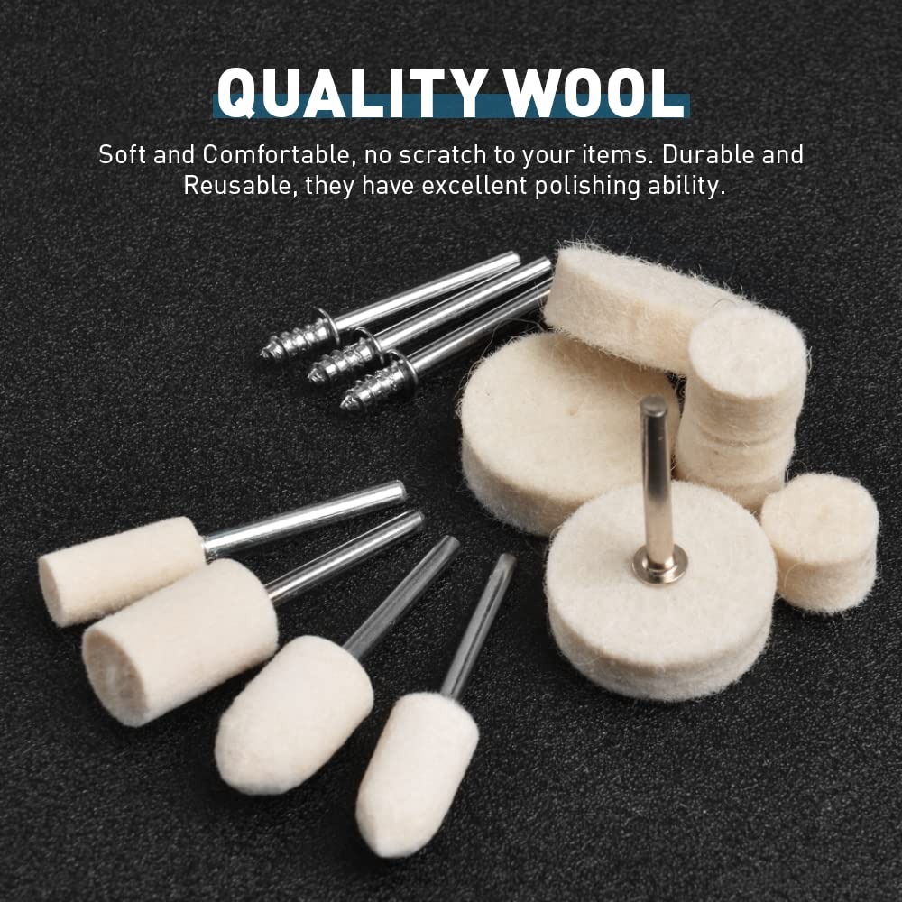 80Pcs Felt Polishing Buffing W - огляд і ціна Jewelry For Watches