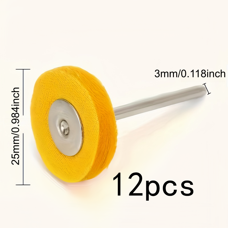 12Pcs 3mm Yellow Polishing Clo - огляд і ціна Jewelry For Watches