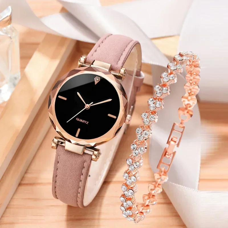 2PCS Set Luxury Watch Women Br - огляд і ціна Jewelry Watches Vintage