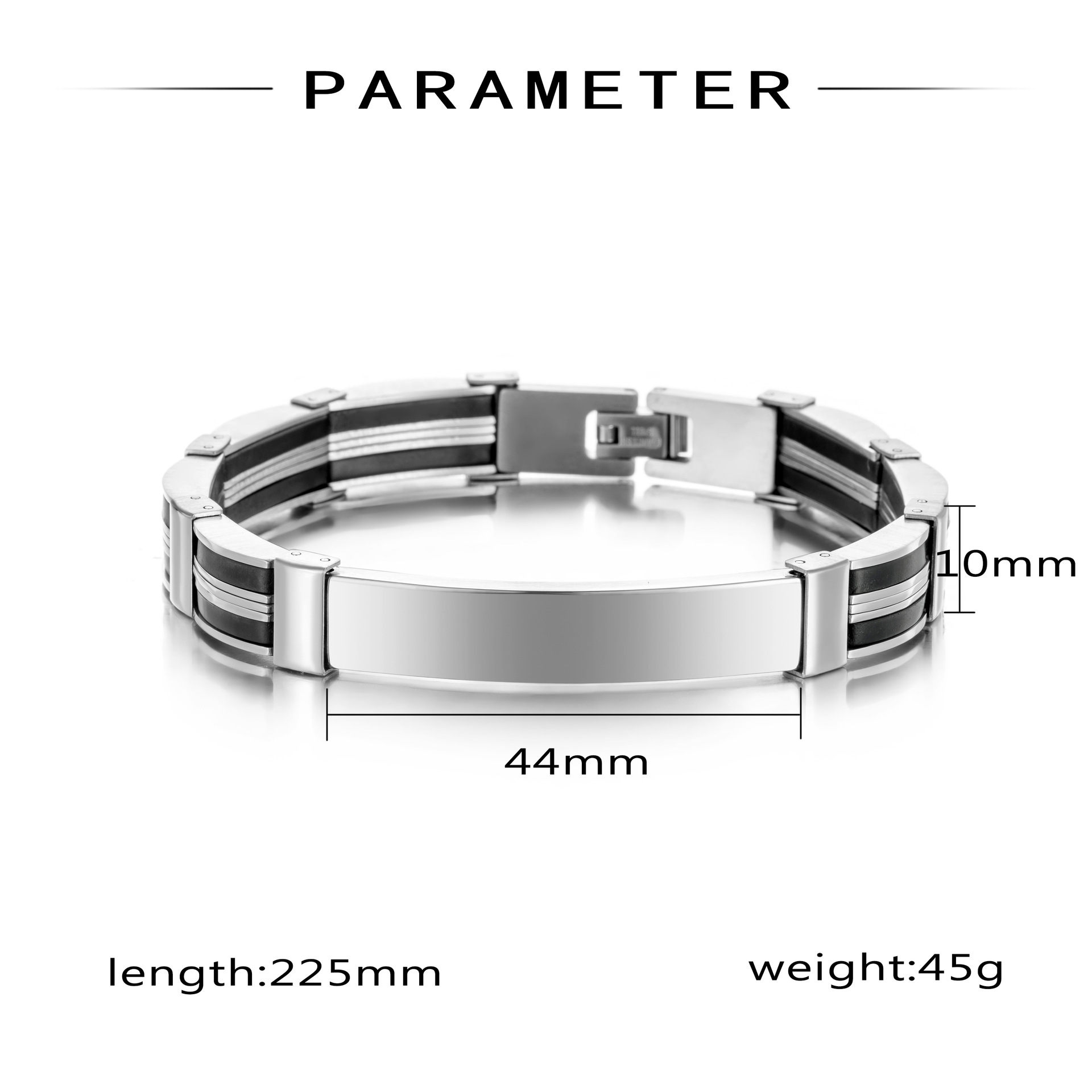 Punk Custom TEXT Name Men Stai - огляд і ціна Jewelry Watches Women