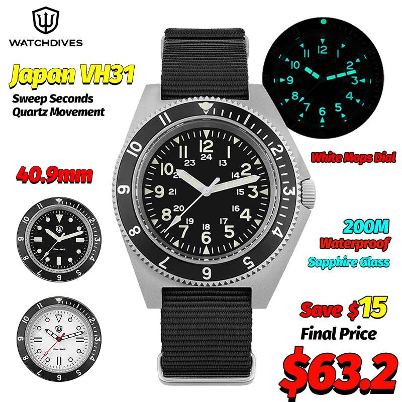 Watchdives WD1972 Quartz Watch - огляд і ціна Jewelry For Watches