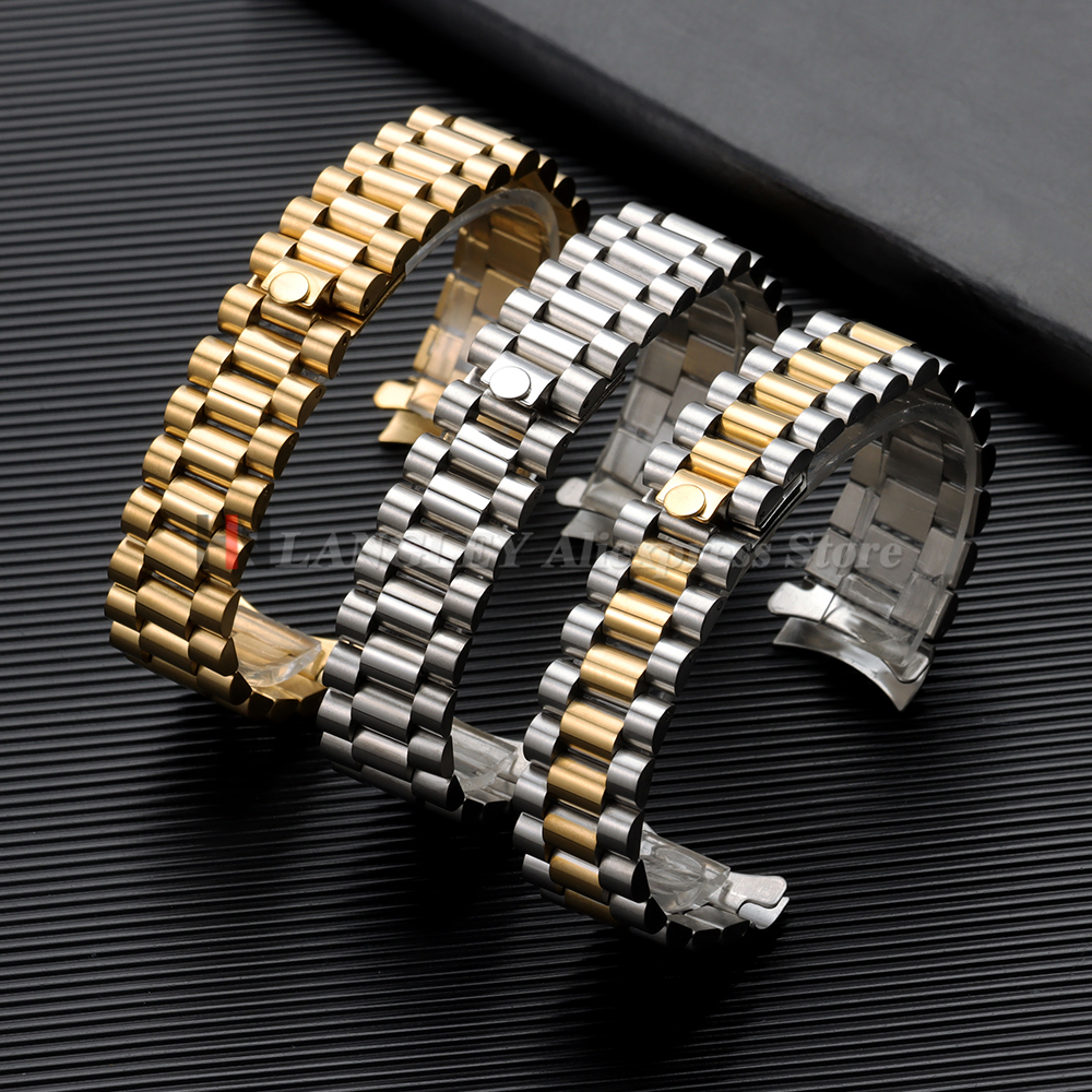 Curved End Stainless Steel Wat - огляд і ціна Jewelry Rolex Watches