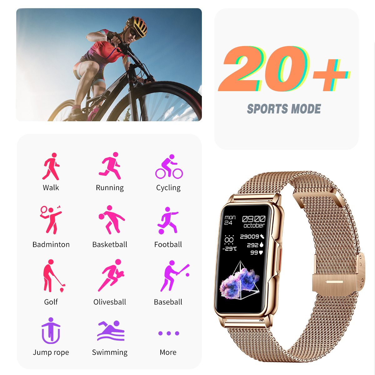 LIGE Smart Watch Men Women Fit - огляд і ціна Jewelry Watches Women