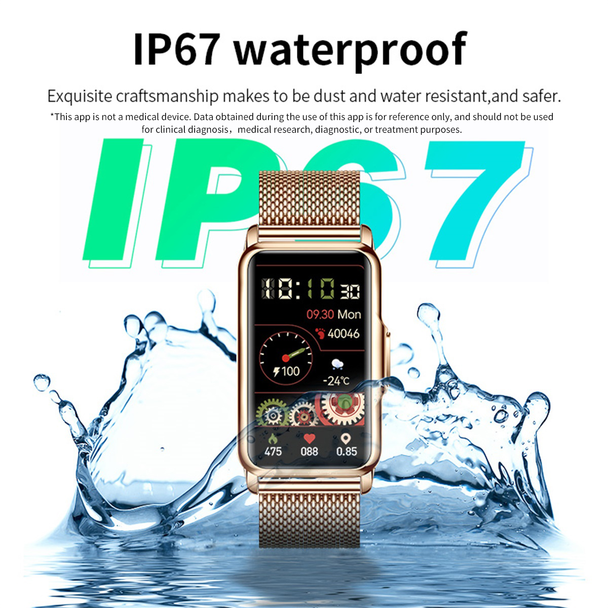 LIGE Smart Watch Men Women Fit - огляд і ціна Jewelry Watches Women